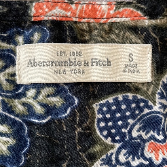 Abercrombie & Fitch floral minidress size S - Picture 7 of 12